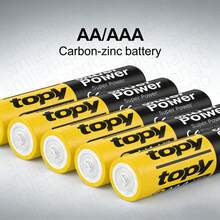 原装1.5V AA/AAA一次性碳性电池，适用于LED灯、玩具、MP3播放器、电脑、时钟、收音机、视频游戏、数码相机、键盘等。 - 查看 9