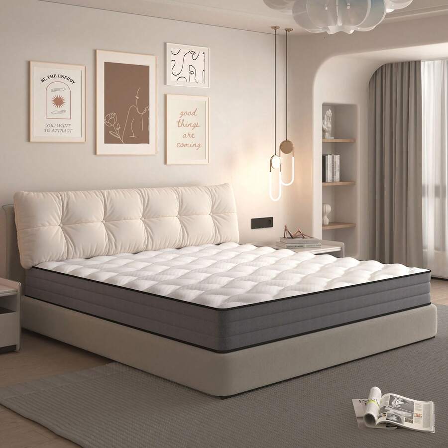 Box Springs - 90*200 White - View 1