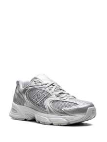 New Balance 530 Retro Running Shoes - Iconic Metallic Silver Mesh Sneakers | Viral 2026 Y2K Dad Shoes | Lightweight Breathable Athletic Trainers | Comfortable Everyday Lifestyle Footwear | Authentic Unisex ABZORB Cushioning Staples - 金屬銀色 - 查看 2