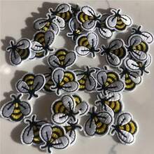 12 miếng vá thêu hình ong mật, có thể ủi lên vải, dùng cho may vá, thủ công DIY, nhãn dán, đồ dùng làm sổ lưu niệm. - 1 Set - Xem 6