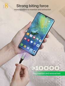 D8 60W LED Type C To Type C Fast Charging Cord, Keychain Portable Data Fast Charger Cable, Compatible With Phone 15 16 Pro Max, For Phone 17/17 Pro, For Phone Air, Compatible With S24 S23 S22, USB-C To Type-C Fast Charger Cable, USB Type-C Mobile Phone Charging Data Cable, Compatible With Galaxy S25 S24 S23 S22 S21 S10, Note 20 10 9 A51 G8 G7, Pixel, One Plus And Other Mobile Phones Fast Charging USB C - Multicolor - View 5