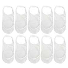 chuanwa（2） 1/5/10 Double Half Foot Summer Women's Anti Slip And Ice Silk Thin Half Foot Strap Socks Half Foot Boat Socks - Multicolor - View 13