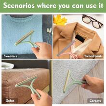3 In 1 Lint And Pet Hair Remover Brush For Carpets Furniture Upholstery Car Mats Rugs Couches Pet Beds With Lint Shaver Multi Fabric Edge Cleaning Tool - 1 - 查看 7