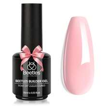 Beetles Builder Gel For Nails-Cover Nude Translucent 8 In 1 Nail Thickening Strengthening Building Apex - 1pcs 15ml Pink - View 1