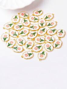 10个/包彩色郁金香吊坠，母亲节礼物 - 鬱金香 - 查看 2