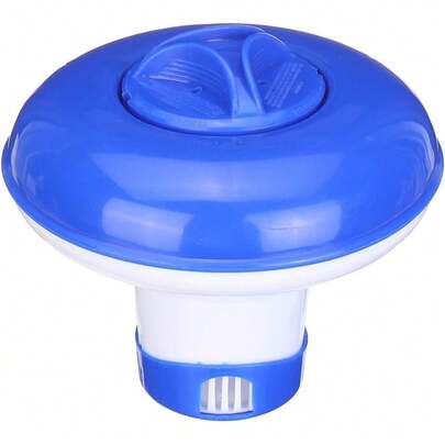 1pc Foldable/Extendable 1-Inch Chlorine/Bromine Dispenser, Suitable For Small Swimming Pools, Spas, Hot Tubs And Fountains, Great For Inflatable And Above-Ground Pools