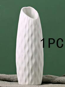 1pc/2pcs Textured Slanted Vase, Unbreakable Vase Suitable For Flowers, Tulips, Roses And Other Floral, Home Decor, Living Room, Dining Table Gift, Birthday, Graduation, Back To School, Room Decor, Stationery - Multicolor - View 13