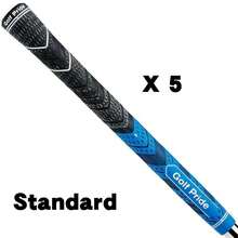 All-Weather Hybrid Golf Club Grip - Larger Grip Area For Hands - Brushed Cotton Rope & Granular Texture - Gray - Multicolor - View 17