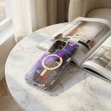 Pink Bow Transparent Glitter Phone Case Compatible With IPhone 17, 17 Pro, 17 Air, 17 Pro Max, Suitable Compatible With Apple 16 Pro Max/15/14/13 Pro Max, Pattern Won't Fade, Protective Phone Case - Pink Bow - View 14