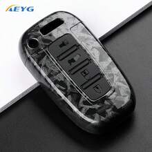 Modern IX35 Elantra Sonata 8 9 Kia Sportage K5 K2 Sorento Carbon Fiber Style ABS Car Key Case Smart Remote Key Fob - Modern G - View 7