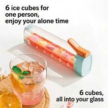 Press Ice Tray - Easy Release, Fridge Door Ice Mold - Multicolor - View 4