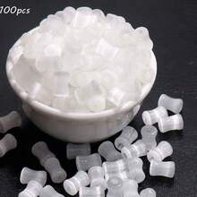 6x4毫米穿珠猫眼竹节玻璃珠，手工DIY串珠手链项链配件散珠 - 彩色 - 查看 30