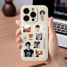 8 miếng dán hình Wu-Shixun, hàng hóa cao cấp của thần tượng K-Pop, chất liệu chống thấm nước dùng cho album ảnh. - Nhiều màu - Xem 5