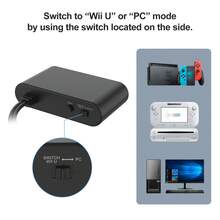 GameCube Controller Adapter For U/PC/Switch/Switch2 - Black - View 4
