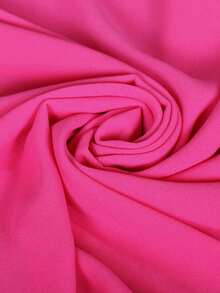 Được làm từ chất liệu vải chiffon cao cấp, nhẹ và thoáng khí, mềm mại và mịn màng, mang lại cảm giác thoải mái suốt cả ngày. - Màu Hồng Tươi - Xem 3