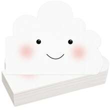 20/40 piezas de servilletas con forma de nubes sonrientes, ideales para fiestas de cumpleaños y fiestas temáticas - servilleta de papel - Ver 1