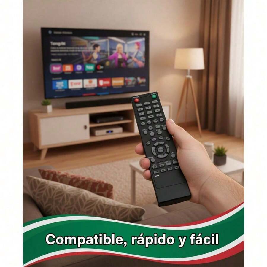 Control remoto inteligente acceso rápido multifunción streaming/hogar/oficina familias/usuarios modernos - Ver 1
