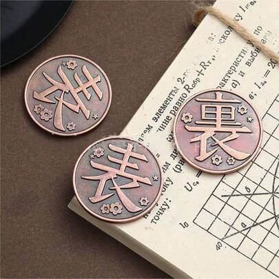 1pc Coin - Kimetsu No Yaiba - Easter Gift - Christmas Gift - Halloween Gift - Christmas Eve Gift
