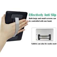 Dây đeo tay cho máy tính bảng 6-10 inch, dùng được cho Kindle/Voyaga/EReader, có khả năng chống trượt và giữ chắc chắn. - Xem 6