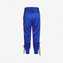 Nike 舒適束腳健身運動針織長褲 - 藍色 - 查看 3