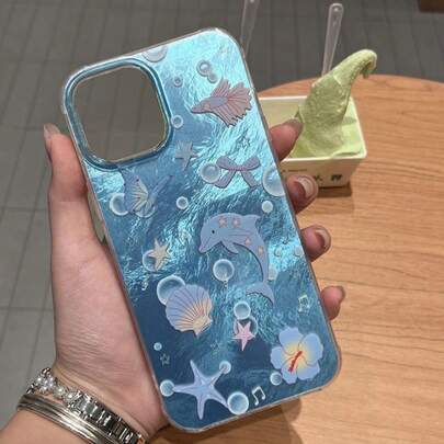 Vintage Mint Green Polka Dot Angel Cute Kitty Phone Case For IPhone 17 Pro Max/16 Pro Max/15 Pro Max/14 Plus/13 Pro Max/12 Pro Max, Fashionable And Unique Japanese Style Soft Protective Cover For 11 Pro Max, XR