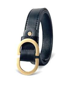 女士休闲腰带，适合搭配裤子 - 黑色 - 查看 6