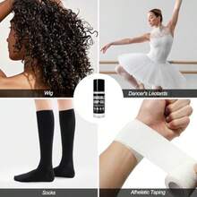 Roll On Body Adhesive - 2oz Fas Tape For Skin Clothend Wigs Sweat-Proof Residue-Free Dancer's Butt Glue Sock And Wig Adhesive 1 Pack - 如圖 - 查看 7