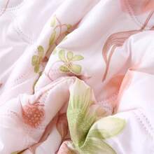 1 chiếc chăn bông in hoa, chăn mỏng nhẹ, chất liệu vải pha polyester mềm mại, có thể giặt máy, lý tưởng cho trang trí phòng ngủ, thiết kế chăn ga gối hiện đại, thoải mái cho mùa hè, trang trí đẹp mắt cho mùa thu, trang trí phòng. - Hồng - Xem 9