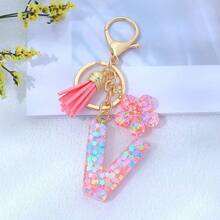 Colorful Flower Pendant Keychain, Suitable For Bag Decoration, Great Gift For Girlfriend - Baby Pink - View 22