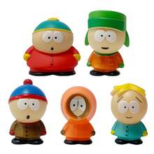 South Park The Stick Of Truth American Band Anime Figure Car Decoration - 南方公園5款袋裝 - 查看 3