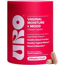 O Positiv URO Vaginal Moisture & Mood – Formulated To Support Vaginal Moisture– With KSM-66® Ashwagandha, Ginkgo Biloba, Mucuna Pruriens, And GABA – 30 Servings - default - 查看 1