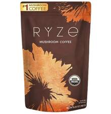 RYZE SUPERFOODS 1PACK Organic Mushroom Coffee - Coffee For Energy - 30 Servings W/ Acacia Spoon - đóng gói - Xem 10