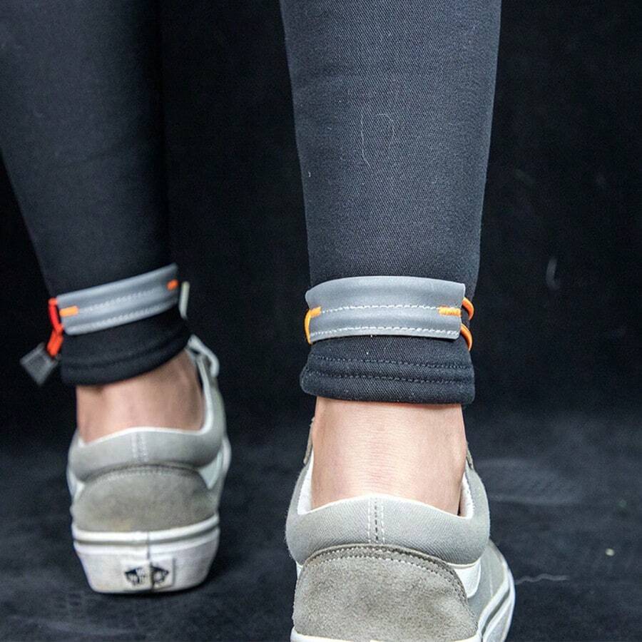 1 chiếc đai co giãn đeo chân khi đạp xe, dùng cho xe đạp đường trường và xe đạp leo núi. - Nhiều màu - Xem 1