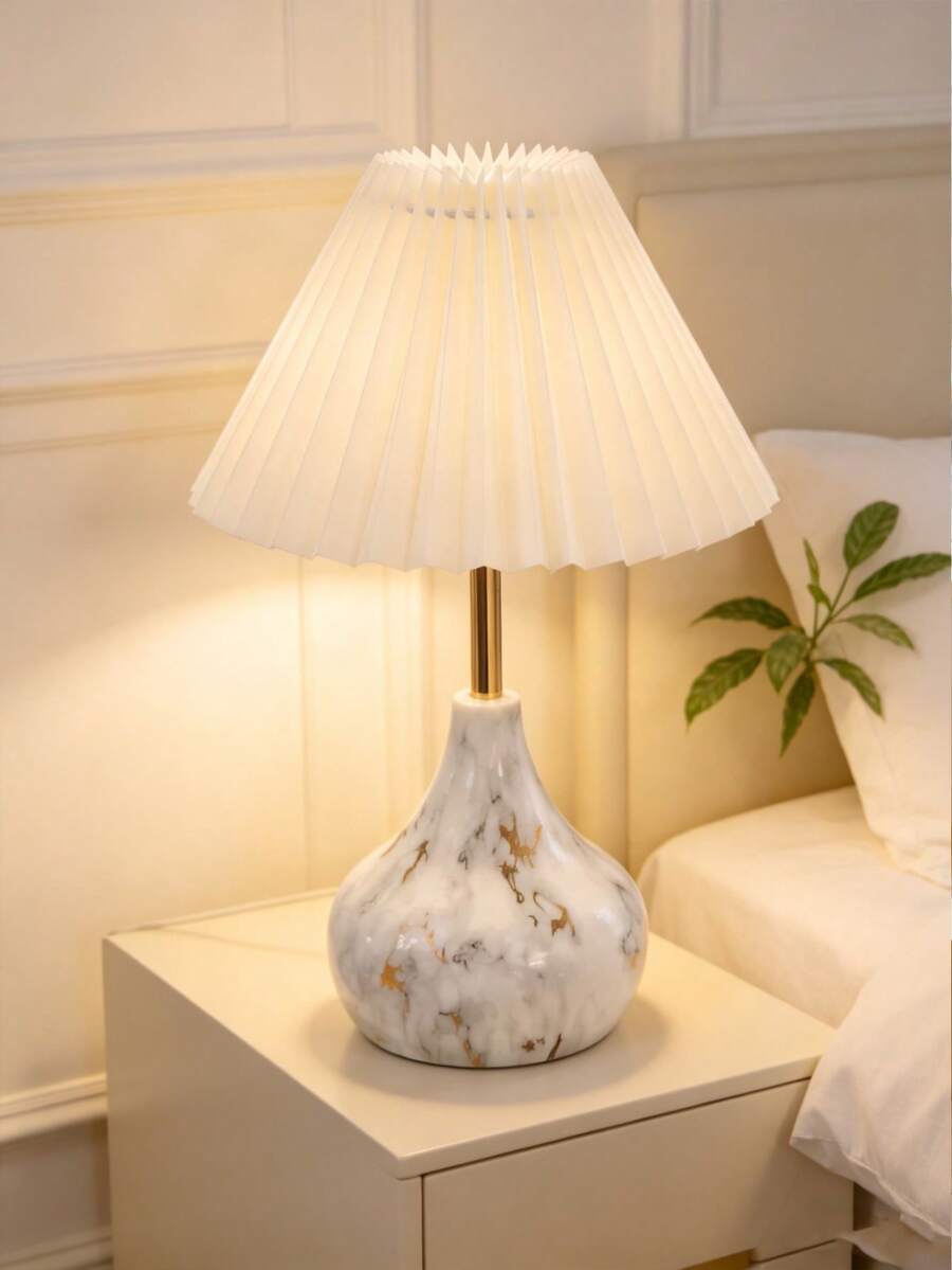 Lampe de table LED, lampe de bureau moderne, veilleuse de chevet, éclairage d'ambiance, lampe de table de style minimaliste, lampe de table rétro mi-siècle, lampe de décoration nordique bohème, lampe de lecture à lueur douce, lampe d'étude anti-lumière bleue - Multicolore - Voir 1