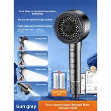 Handheld Showerheads - Gun Gray - View 1