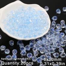 20 hạt cườm thủy tinh hình quả dâu tây dễ thương, hạt đệm dùng để làm đồ trang sức DIY, vòng cổ, vòng tay. - tự làm lấy - Xem 12