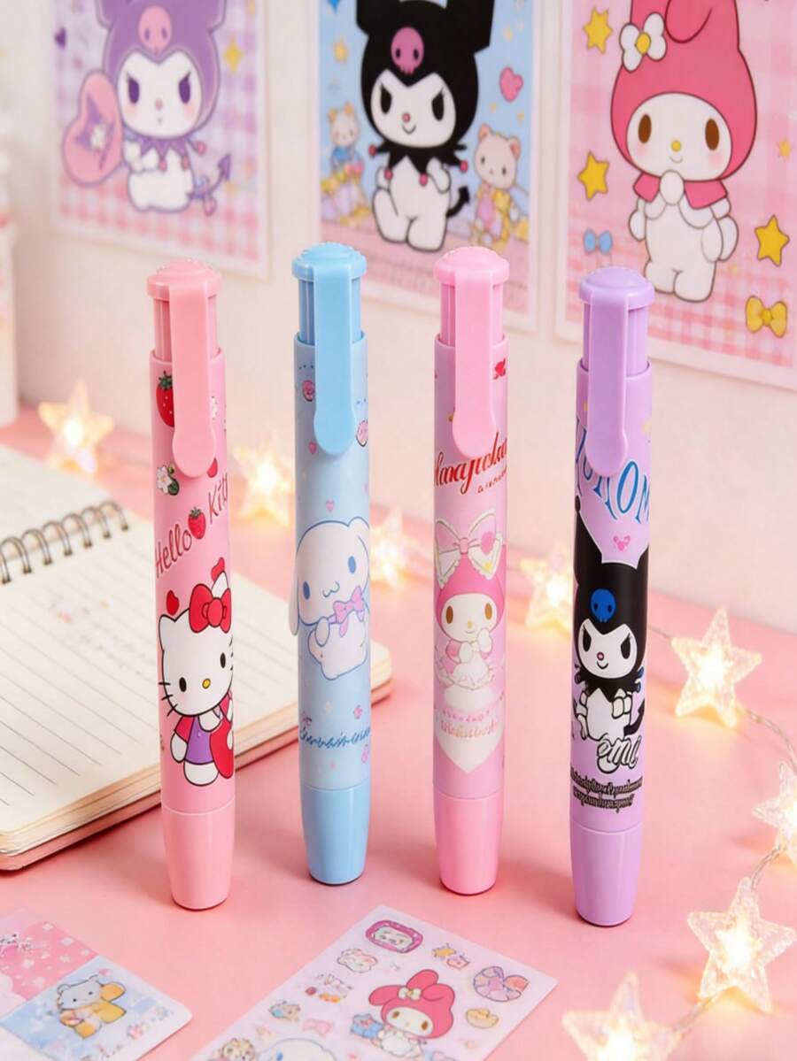 Tẩy cao su hình hoạt hình dễ thương, bút xóa định hình không lem, bút xóa chất liệu mềm mại. - Nhiều màu - Xem 1