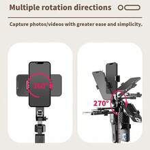 BSLIUFANG Selfie Tripod 1850mm With Wireless Bluetooth Extended Four Tripod Holder With Remote Shutter For Android IOS Cellphone - View 10