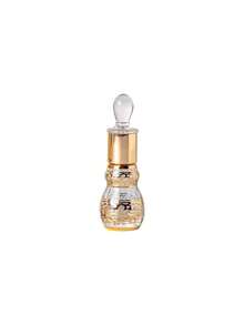 1pc 12ml Embossed Roller Ball Essential Oil Bottle, Electroplated Gold Perfume Refillable Glass Bottle With Dropper - View 4