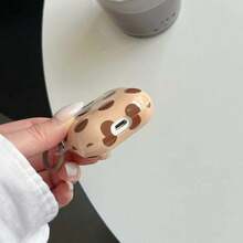 INS 韩版乳白色、酒红色、咖啡色波点耳机保护套，兼容 Pro 第三代、第一/二代无线蓝牙耳机第四代，带保护套 - 彩色 - 查看 5