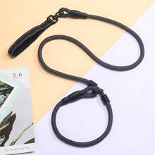 FDOG 1 chiếc xích chữ P bằng nylon cường độ cao, linh hoạt 360 độ, không thắt nút, không gây mài mòn. - màu đen - Xem 5