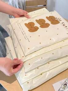 卡通印花快递袋，波点小狗印花快递袋，运输包装袋，飞机纸箱服装包装袋，卡通快递袋 - 波點小狗 - 查看 2