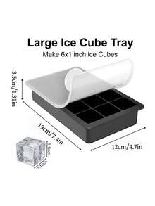 1pc/15-Cavity Silicone Ice Cube Tray With Spill-Proof Lid - Stackable, Dishwasher , Portable & Space-Saving, Suitable For Cocktails, Beverages, Outdoor Meals, Drink Cooling, Compact Storage, High-Quality Mold, Freezer Storage, Home Bartender - Multicolor - View 7