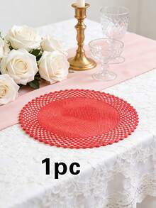 1/4/6pcs, Minimalist PVC Gold Foil Placemats, Hotel & Restaurant Decor Heat-Resistant Non-Slip Table Mats, Suitable For Weddings, Parties, Valentine's Day, Holidays, Picnics, Birthdays - Multicolor - View 16