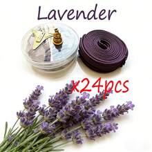 120 piezas Mixtas (Rosa, Jazmín, Lavanda, Hierba Limón, Sangre de Dragón) Espiral de Conos de Incienso, Fragancia Floral Única, Ideal para Exteriores, Patio, Porche, Camping y Senderismo - Perfecto para Días Festivos - Múltiples aromas - Ver 12