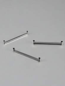 1PC G23 Titanium Surface Piercing Double Threaded Dermal Anchor Internal Threaded Micro Dermal Base Bar Jewelry Accessory - As Shown - View 7