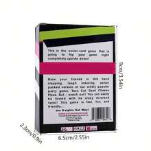 塔可猫山羊奶酪披萨：反转版 - 快节奏拍手派对游戏及活动 - 适合 3-8 名玩家的爆笑动作挑战，是游戏之夜、朋友聚会和旅行的理想之选 - 小巧便携设计 (9x6.5x2.3 厘米)，随时随地带来欢笑和团体乐趣 - 彩色 - 查看 9
