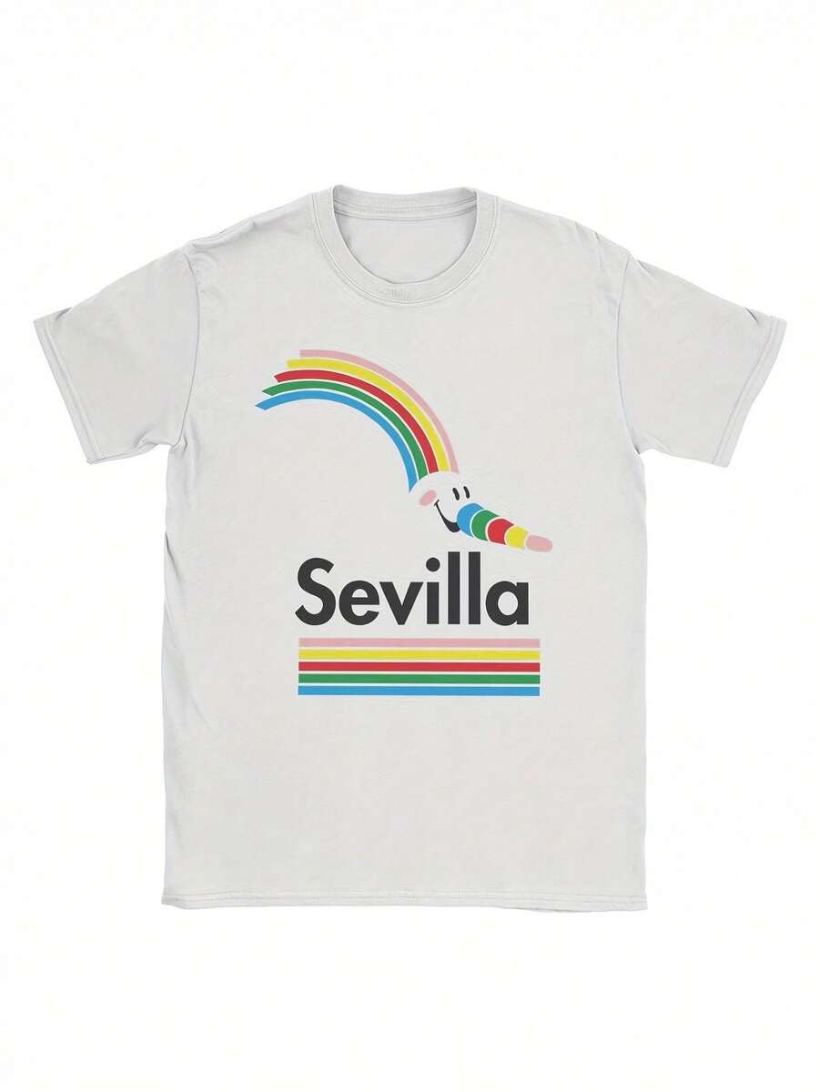 CURRO SEVILLE SEVILLA ICONS SEVILLE SPAIN 92 Men Women T-Shirt Short Sleeve Round Neck T Shirt Cotton Gift Idea Tops - trắng - Xem 1