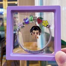 Monster Hunt Cartoon Anime Bead Bracelet Anime Character DIY Bracelet - Multicolor - View 4