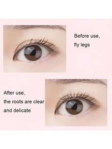 1pc Eyelash Curler Comb, Metal Lash Separator, Makeup Tool, Eyebrow Grooming Brush - Multicolor - View 5